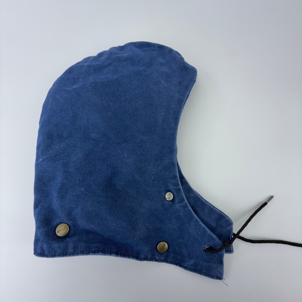 Carhartt A05 Mens Blue Arctic Quilt Lined Duck Canvas Snap On Attachable Hood